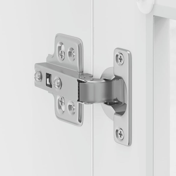 Küchen Hängeschrank Porto Weiß mit Glastür