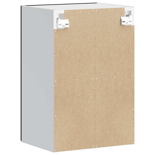 Küchen Hängeschrank Schwarz Glastür