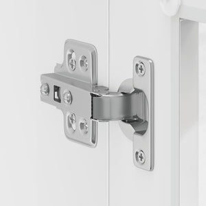 Küchen Hängeschrank Weiß Hochglanz Glastür