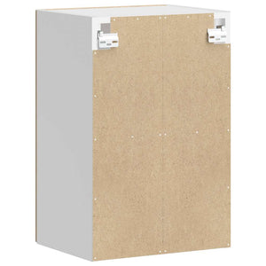 Küchen Hängeschrank Sonoma-Eiche Glastür