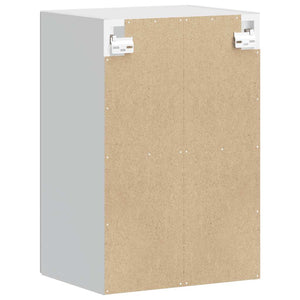 Küchen Hängeschrank Betongrau mit Glastür