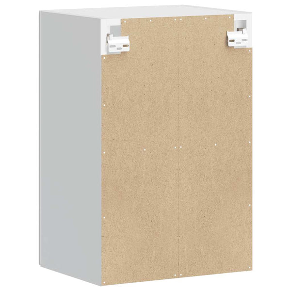 Küchen Hängeschrank Betongrau mit Glastür