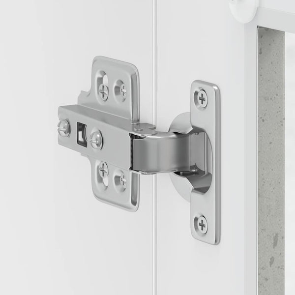 Küchen Hängeschrank Betongrau mit Glastür