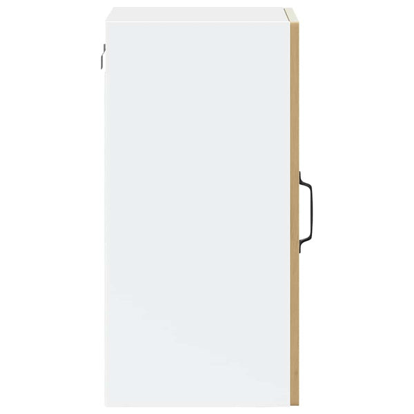 Küchen Hängeschrank Artisan-Eiche mit Glastür