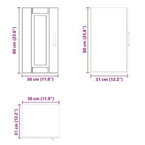 Weißer Küchen Hängeschrank Porto