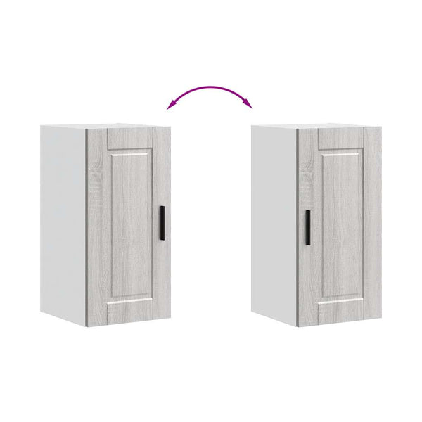 Küchen Hängeschrank Grau Sonoma
