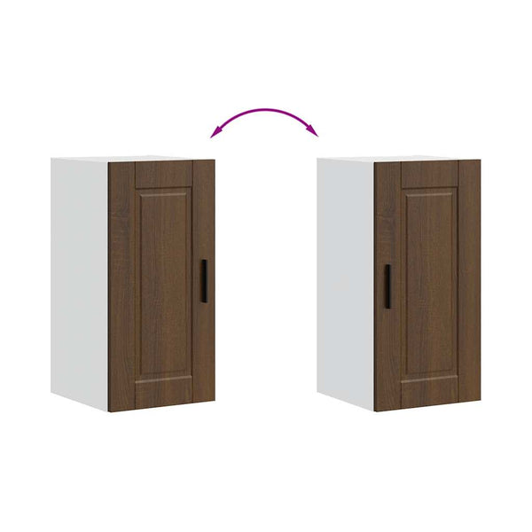 Küchen Hängeschrank Porto Braun Eiche