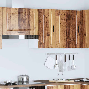 Küchen Hängeschrank Altholz-Optik