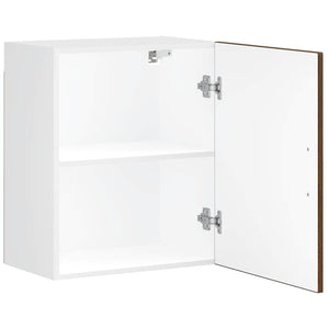 Küchen Hängeschränke Braun Eichen-Optik 2er Set