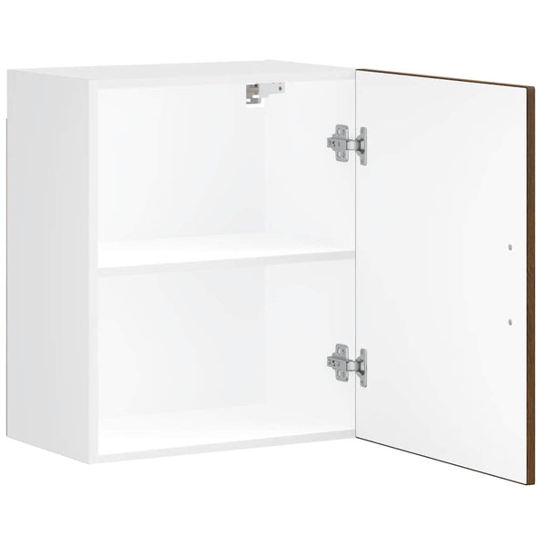 Küchen Hängeschränke Braun Eichen-Optik 2er Set