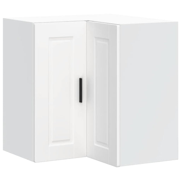 Küchen Eck-Hängeschrank, Weiß
