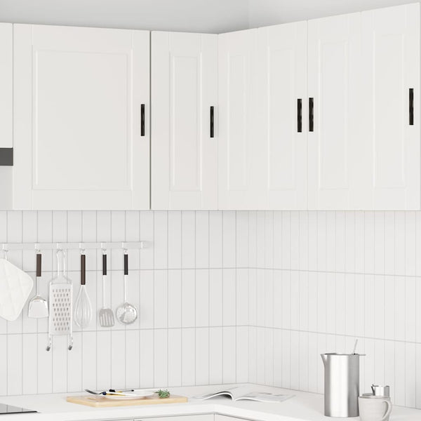 Küchen Eck-Hängeschrank, Weiß