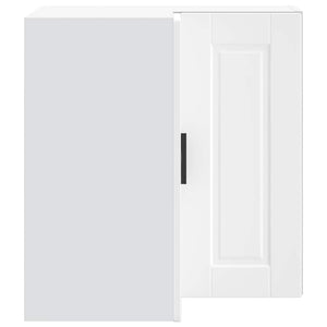 Küchen Eck-Hängeschrank, Weiß