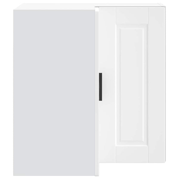 Küchen Eck-Hängeschrank, Weiß