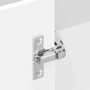 Küchen Eck-Hängeschrank, Weiß