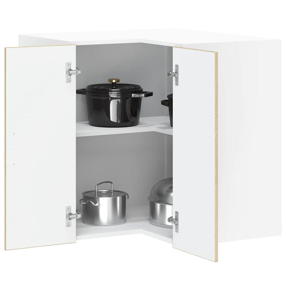 Eckhängeschrank Küche Sonoma-Eiche