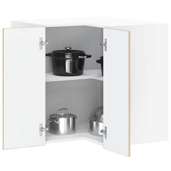 Eckhängeschrank Küche Sonoma-Eiche