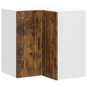 Porto Eck-Hängeschrank Räuchereiche