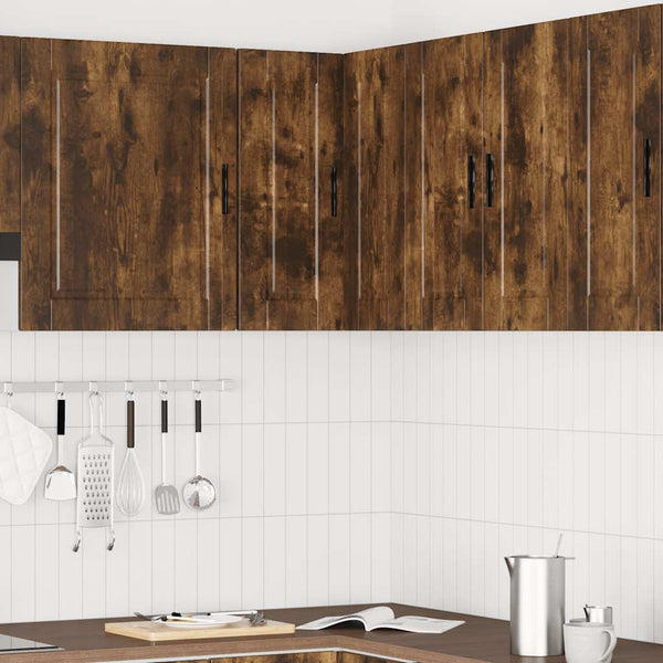 Porto Eck-Hängeschrank Räuchereiche