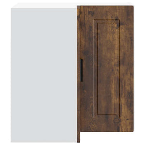 Porto Eck-Hängeschrank Räuchereiche