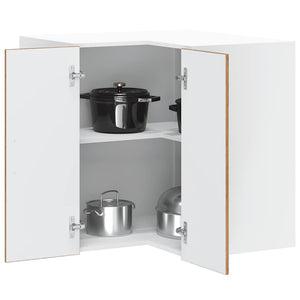Küchen Eckhängeschrank Altholz-Optik