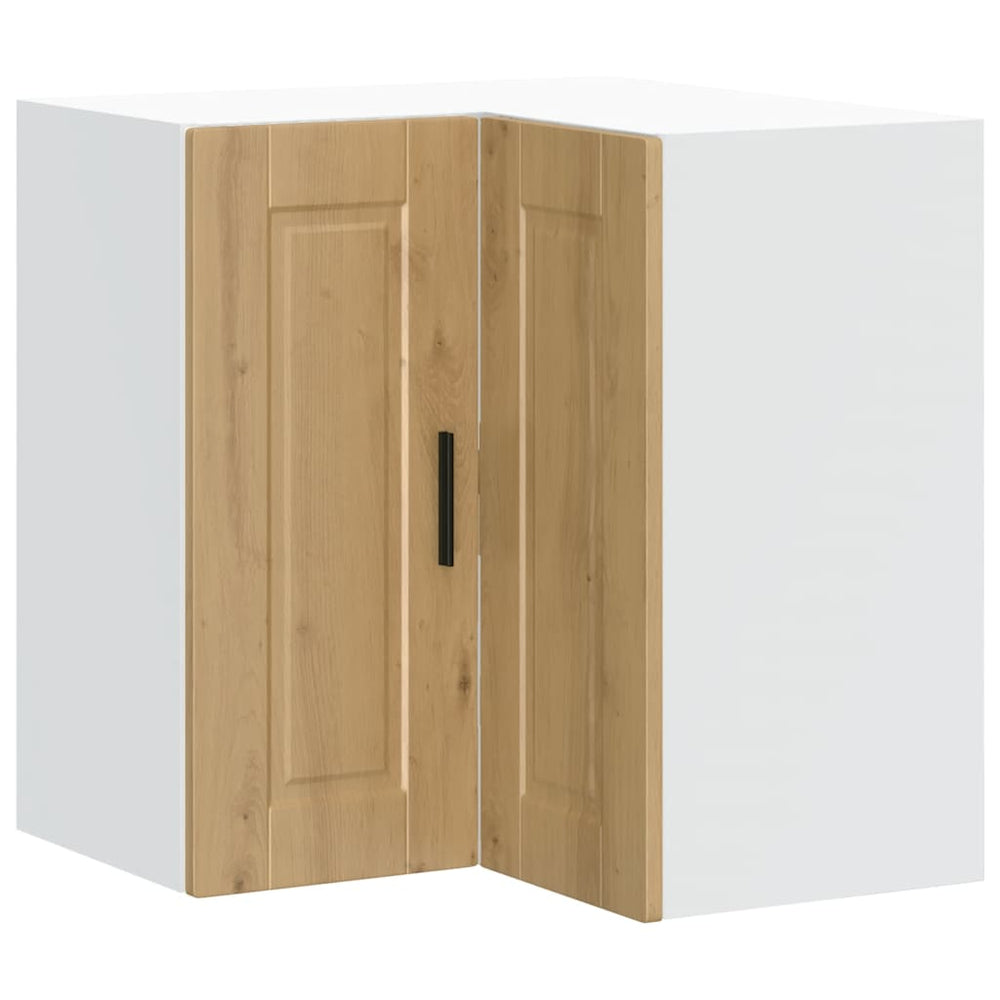 Küchen Eckhängeschrank Artisan Eiche