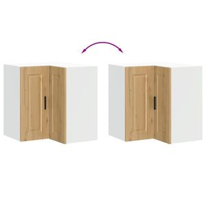 Küchen Eckhängeschrank Artisan Eiche
