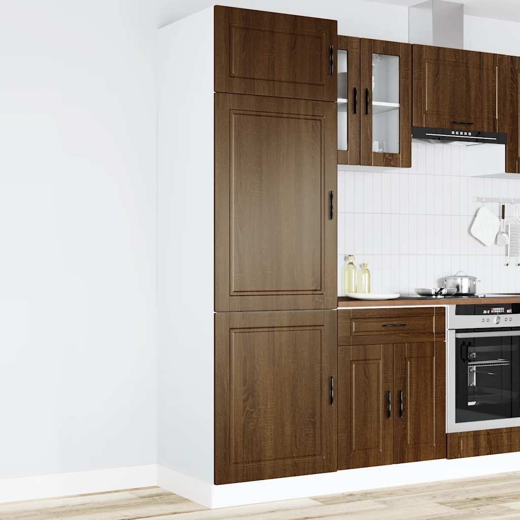 Küchenschrank Porto Braun Eichenoptik