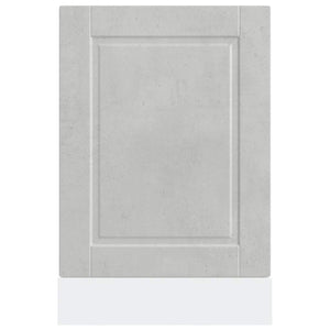 Geschirrspülerblende Betongrau 45x57 cm