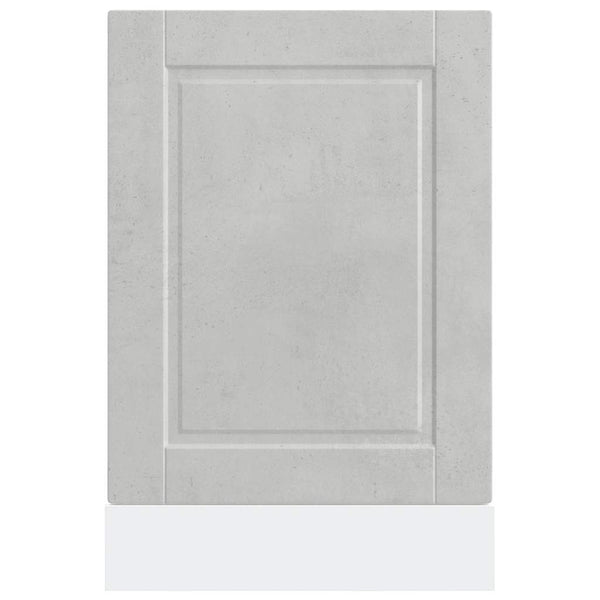 Geschirrspülerblende Betongrau 45x57 cm