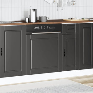 Geschirrspüler Blende Porto Schwarz 60 cm