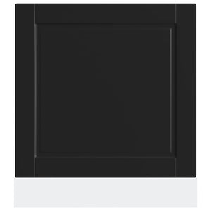 Geschirrspüler Blende Porto Schwarz 60 cm