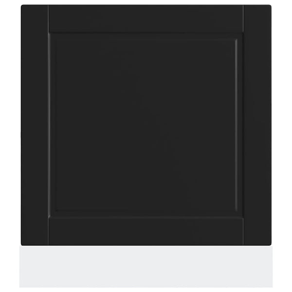 Geschirrspüler Blende Porto Schwarz 60 cm