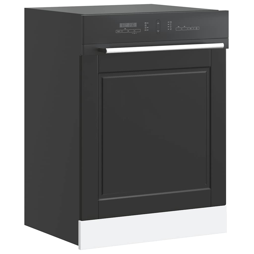 Geschirrspüler Blende Porto Schwarz 60 cm