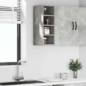 Hängeschrank Riga Betongrau 20x60 cm
