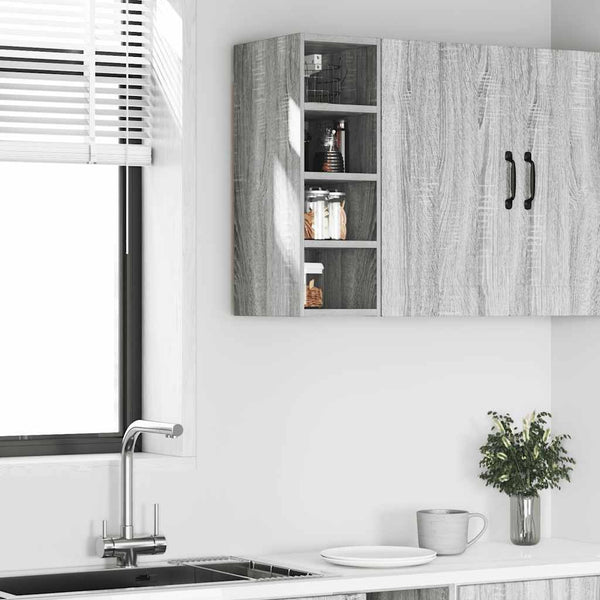 Hängeschrank Riga Grau Sonoma 20x60 cm
