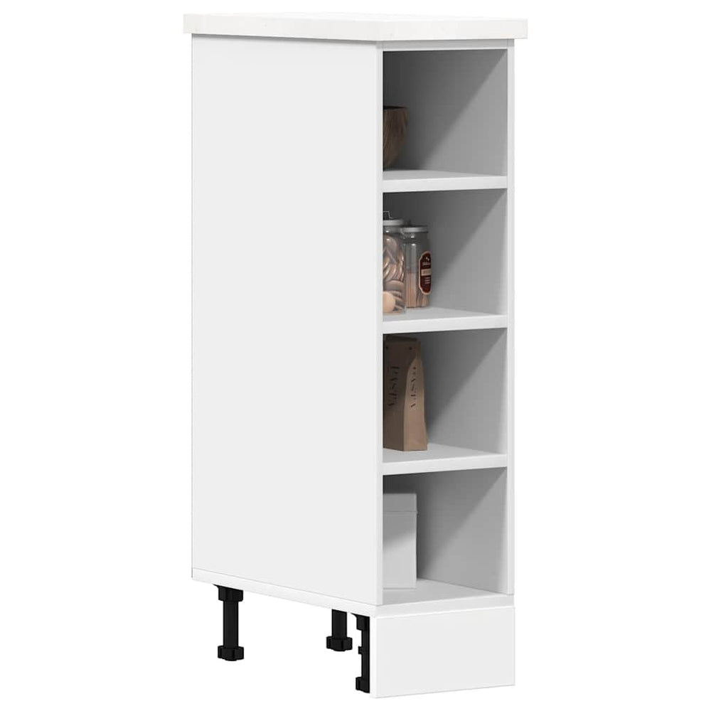 Riga Unterschrank Weiß, 20x44,5x81,5 cm