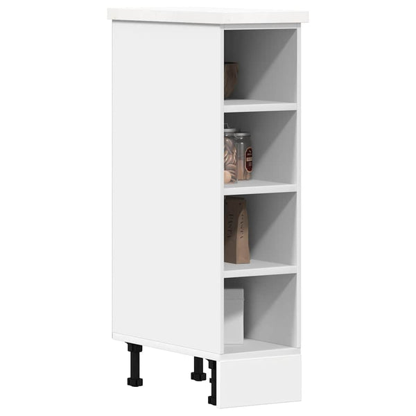 Riga Unterschrank Weiß, 20x44,5x81,5 cm