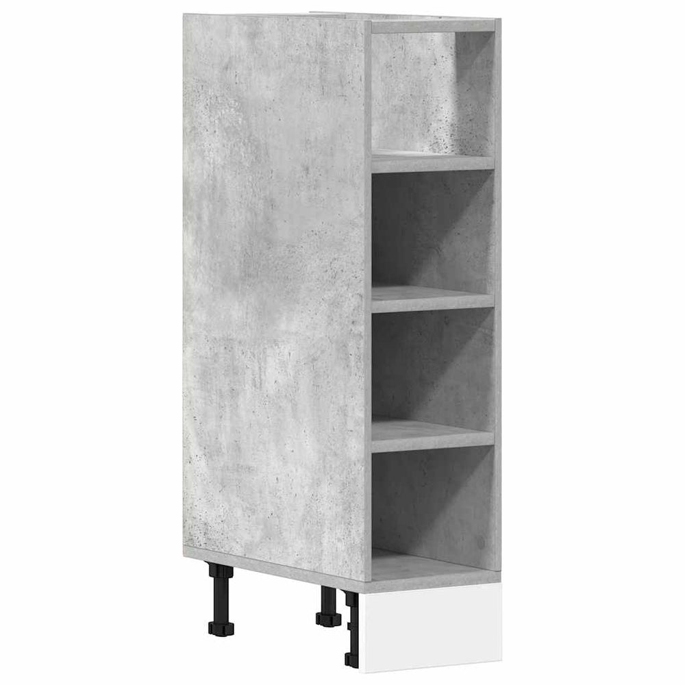 Unterschrank Riga Betongrau 20x44,5x81,5 cm