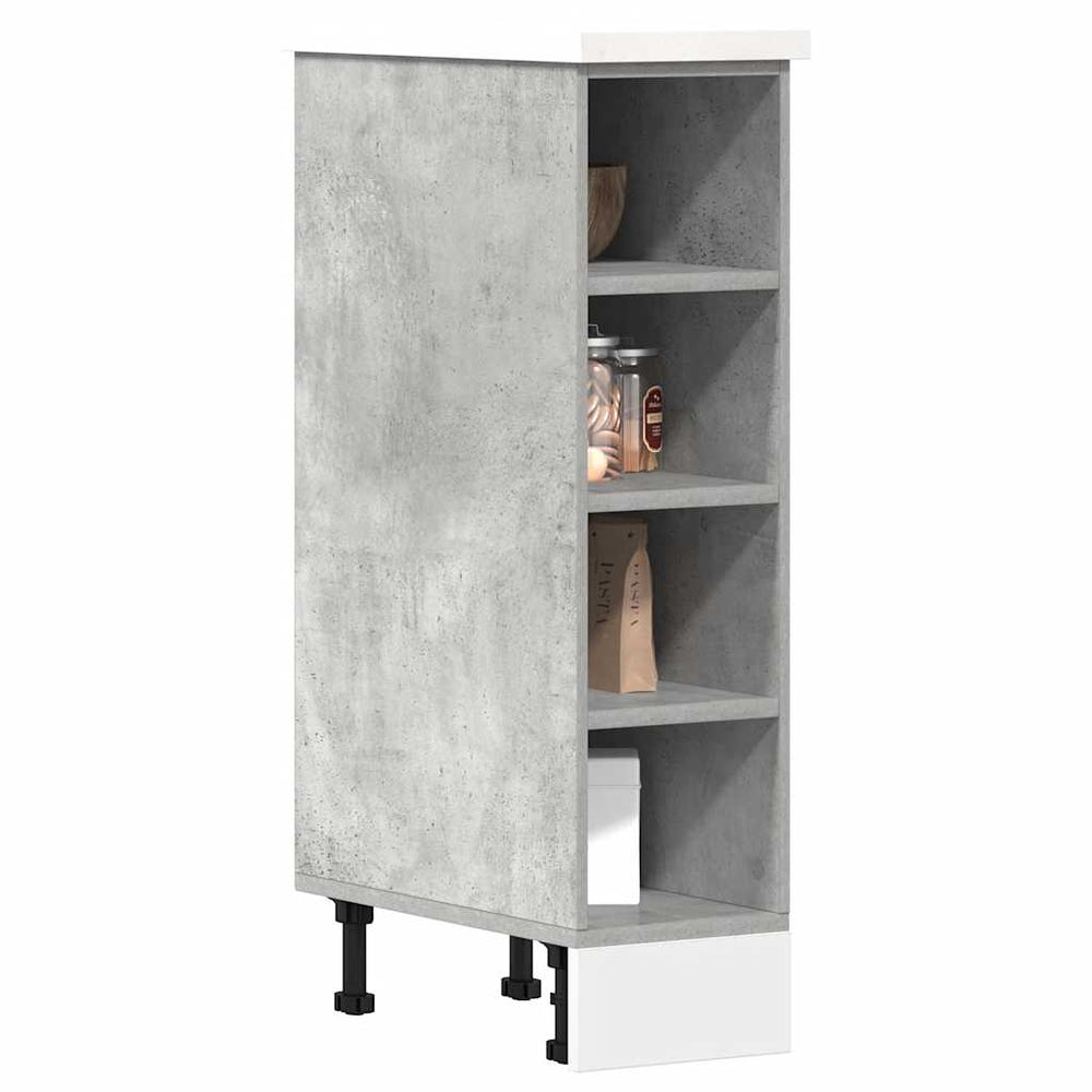 Unterschrank Riga Betongrau 20x44,5x81,5 cm
