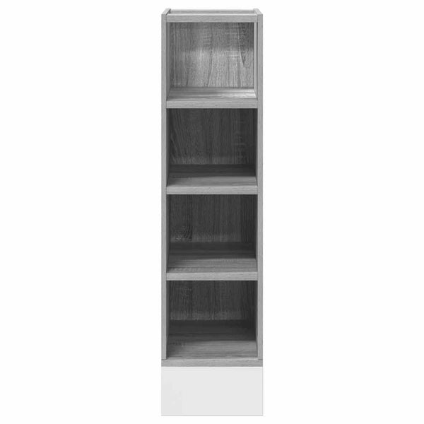 Küchen Unterschrank Riga Grau Sonoma 20x44,5x81,5 cm