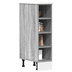 Küchen Unterschrank Riga Grau Sonoma 20x44,5x81,5 cm