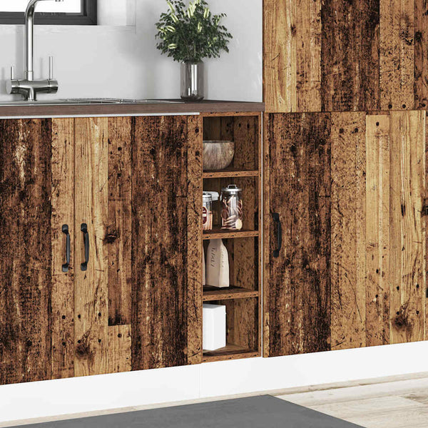Unterschrank Altholz-Optik 20x44,5x81,5 cm