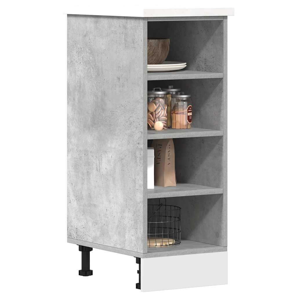 Unterschrank Riga Betongrau 30cm