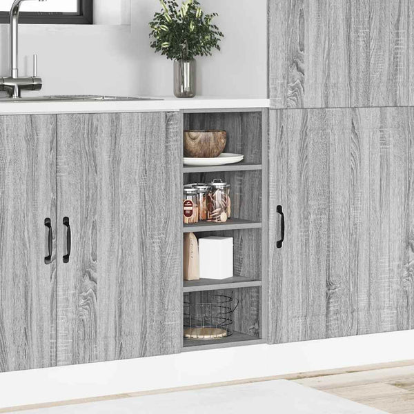 Unterschrank Riga Grau Sonoma 30 cm