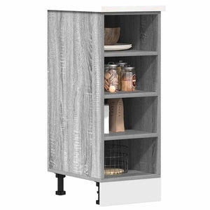 Unterschrank Riga Grau Sonoma 30 cm