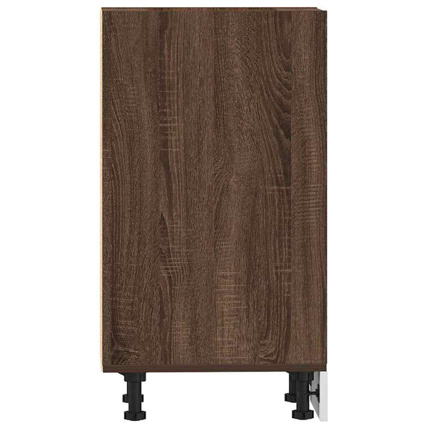 Unterschrank Riga Braun Eichen-Optik 30 cm