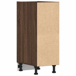 Unterschrank Riga Braun Eichen-Optik 30 cm
