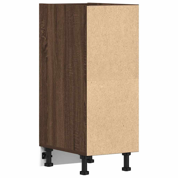 Unterschrank Riga Braun Eichen-Optik 30 cm
