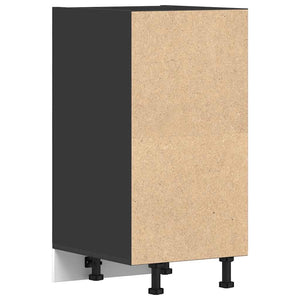 Schwarzer Unterschrank Riga 40 cm